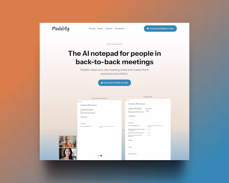 Cover image for Paddify | Saas | Framer Website Development