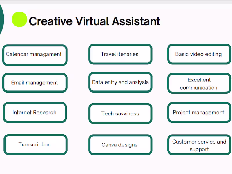 Cover image for Efficiency Solutions: Virtual Assistant Services 