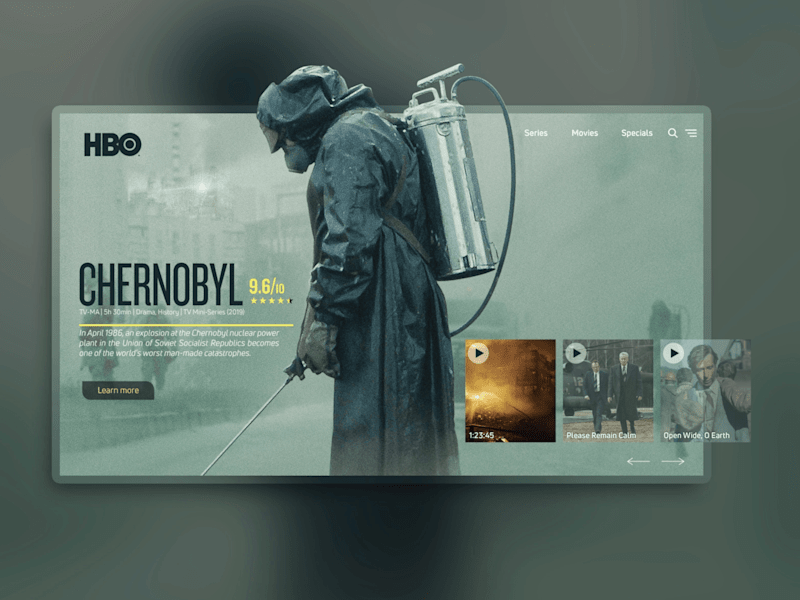 Cover image for Chernobyl UI