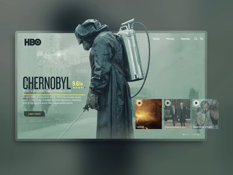 Cover image for Chernobyl UI