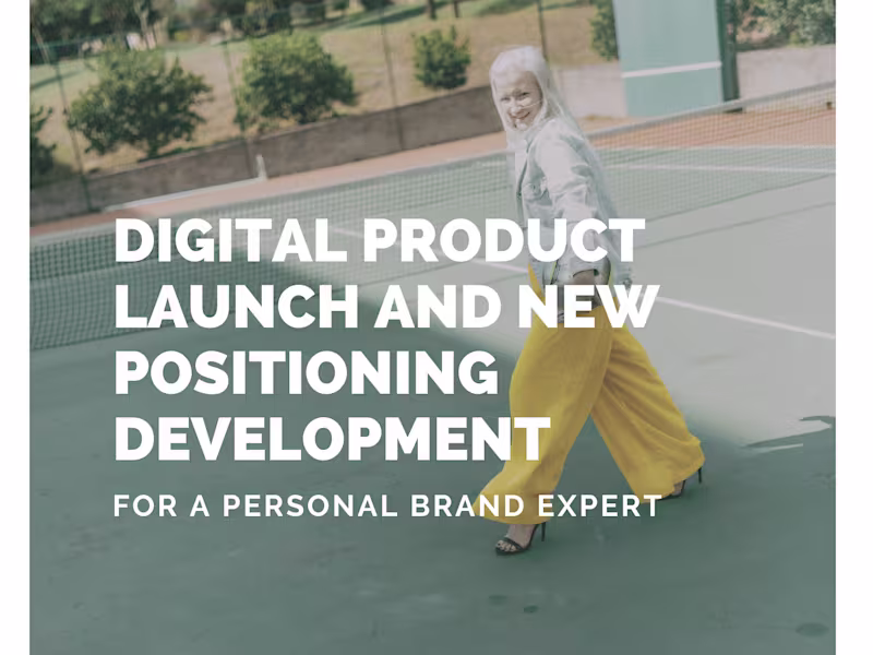 Cover image for Marketing strategy for an online launch  