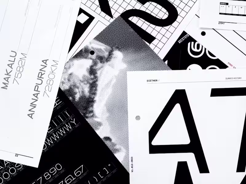Cover image for Diether Typeface