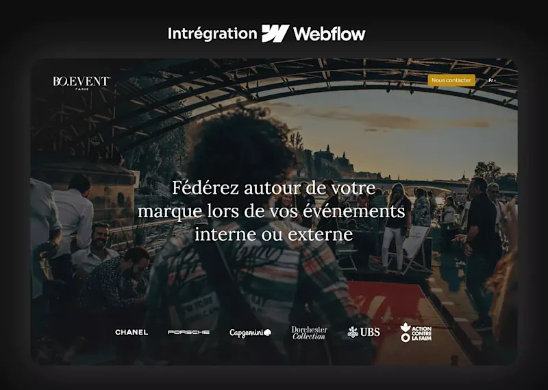 Cover image for BOEvent Website Integration