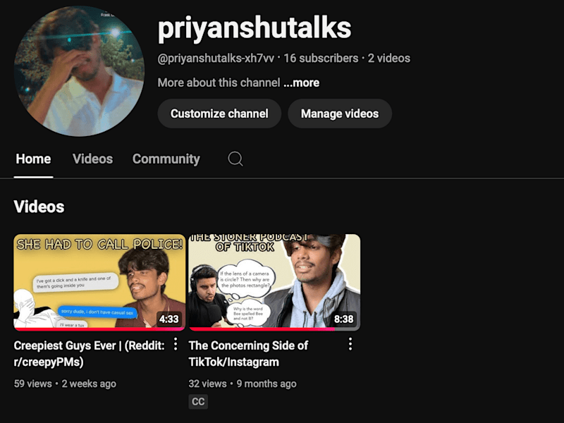 Cover image for YouTube Videos and Shorts/Reels