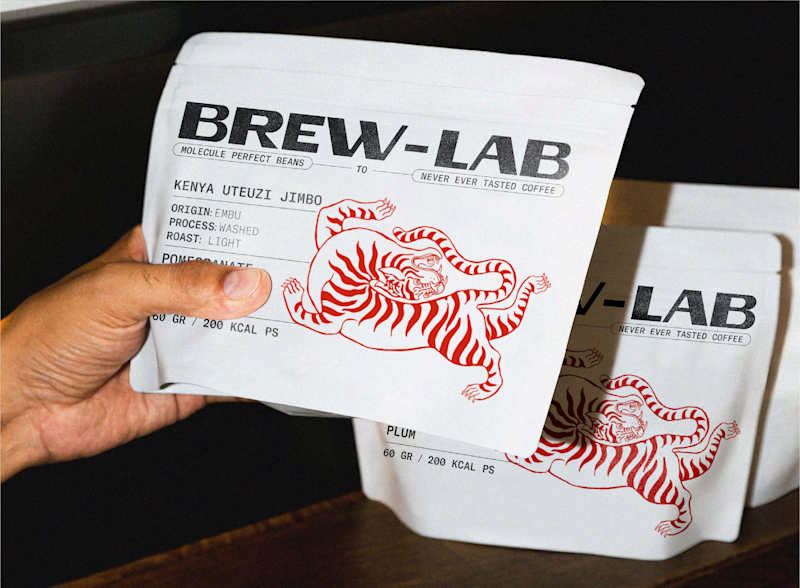 Cover image for BREW-LAB | Brand Identity and Packaging for Coffee Brewery