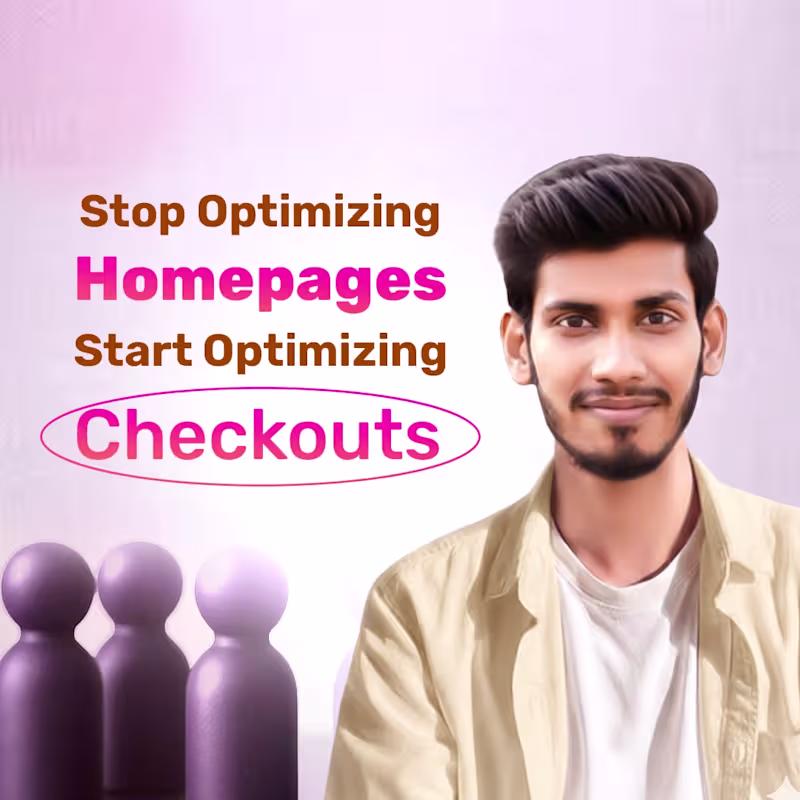 Cover image for Most e-commerce sites optimize their