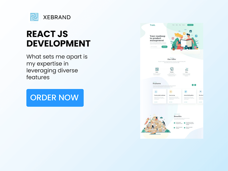 Cover image for React JS Website Development