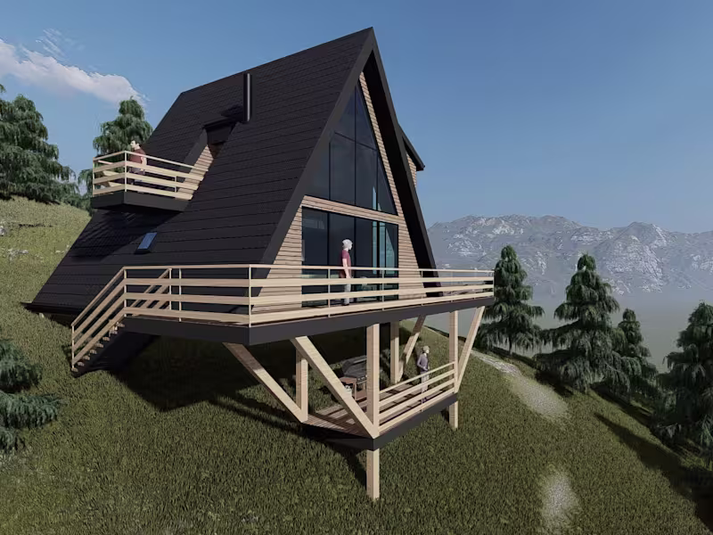 Cover image for USA Tennessee Mountain House