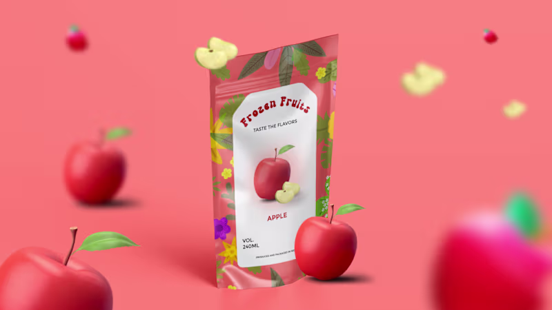 Cover image for Frozen Fruits Packaging