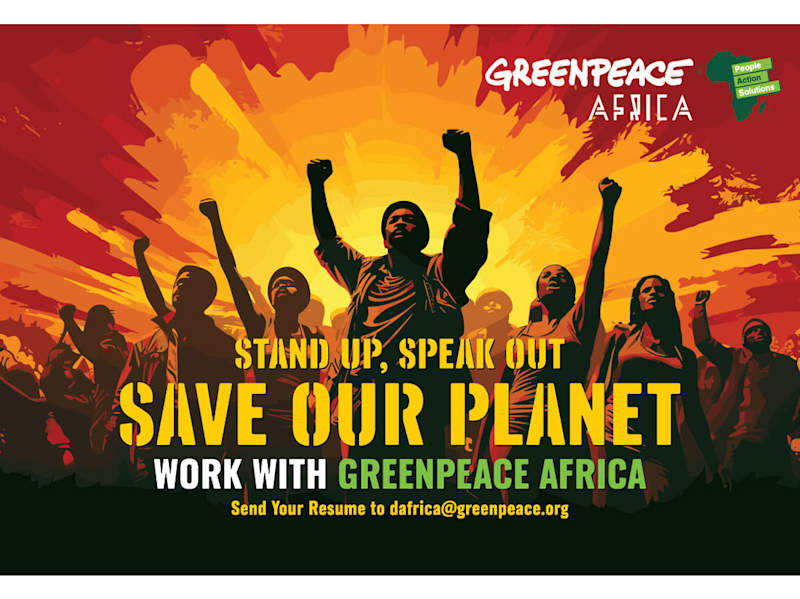 Cover image for Greenpeace Africa - Fund Raising & Recruitment Wall Banners