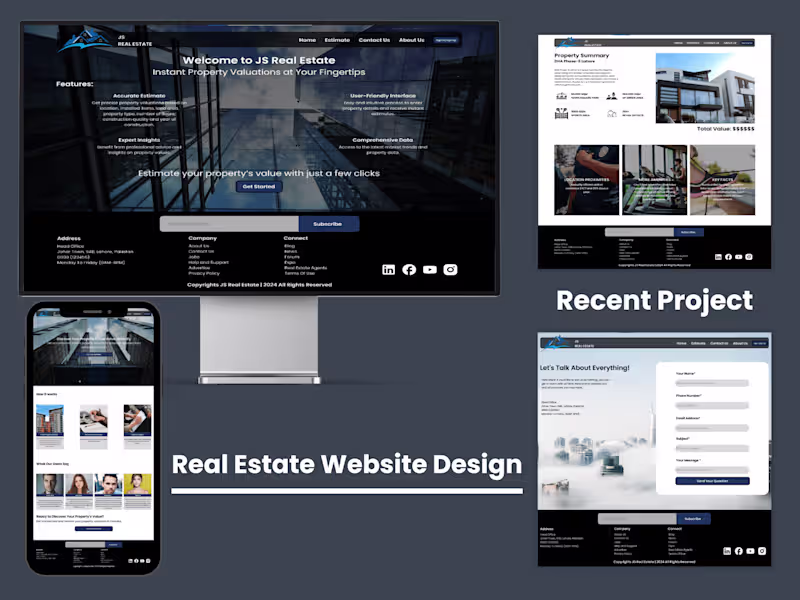 Cover image for Professional & Unique Website Design Services