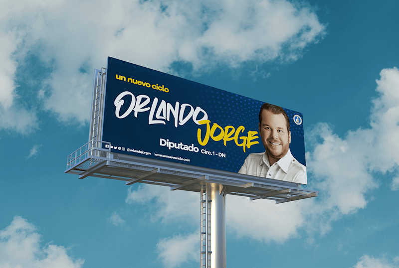 Cover image for Branding Electoral Orlando Jorge :: Behance
