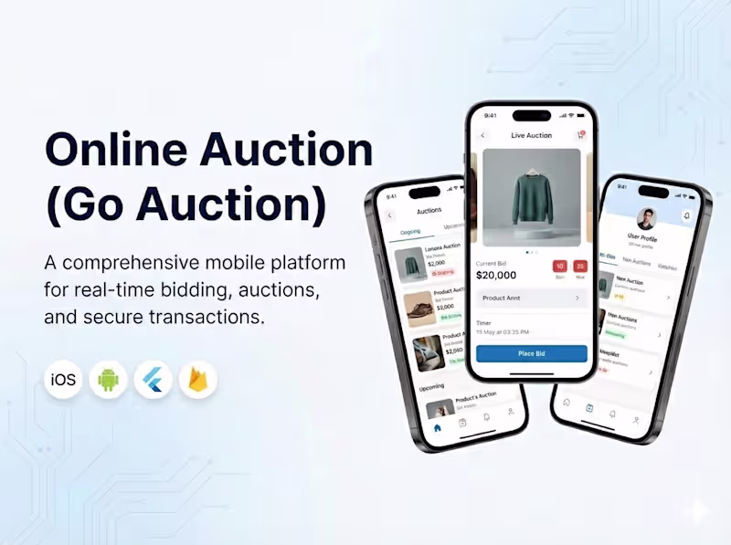 Cover image for Go Auction: an Online Auction In Your Pocket