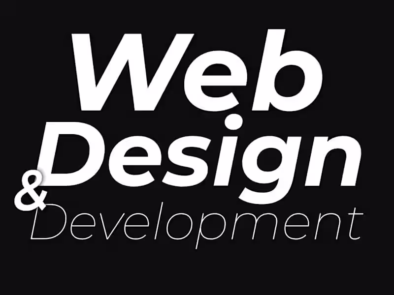 Cover image for Website Design