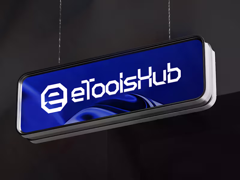 Cover image for eToolsHub - Digital Tools, Designed with Precision