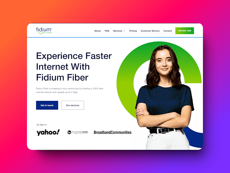 Cover image for Fidium Fiber Webflow Development