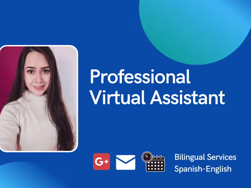 Cover image for Virtual assistant (English/Spanish)