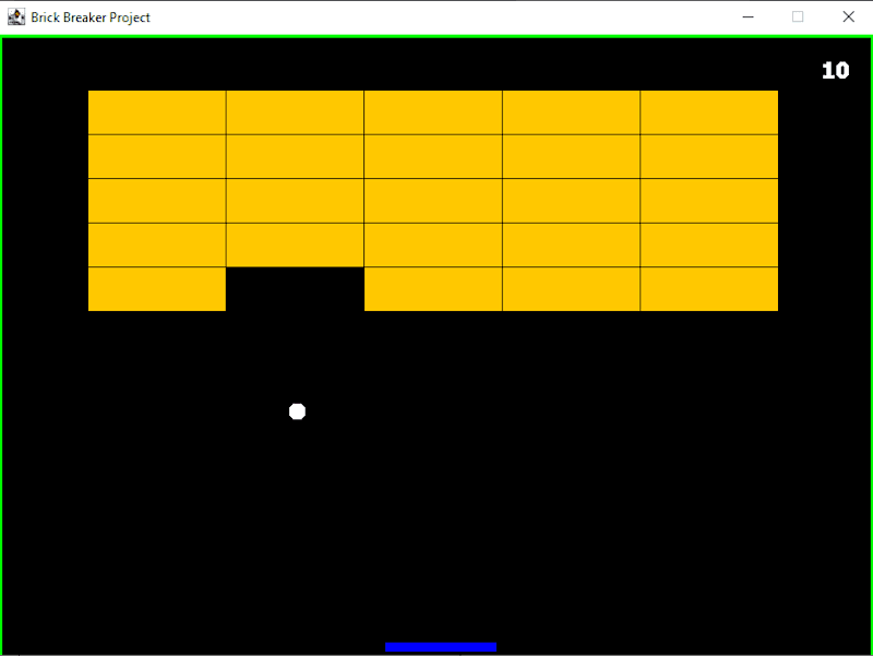 Cover image for Java Brick Breaker Game