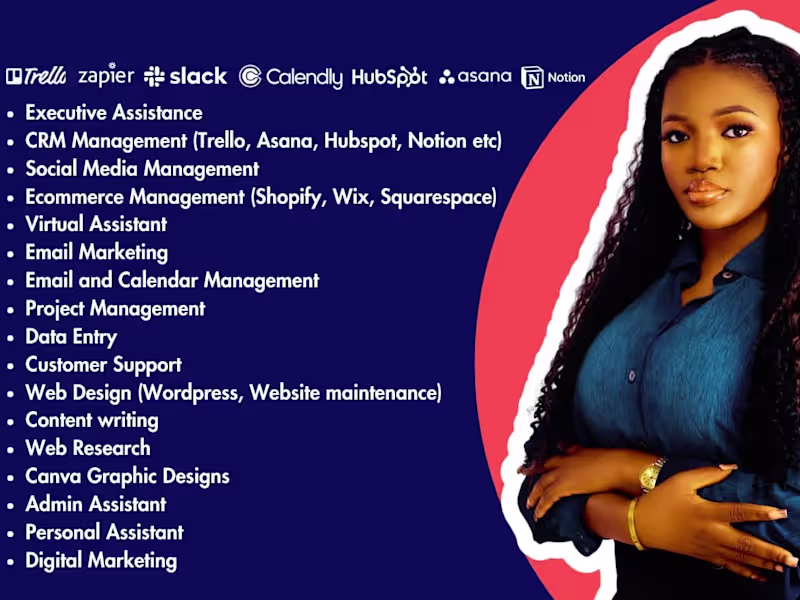 Cover image for Creative Administrative Virtual Assistant and Customer Support 