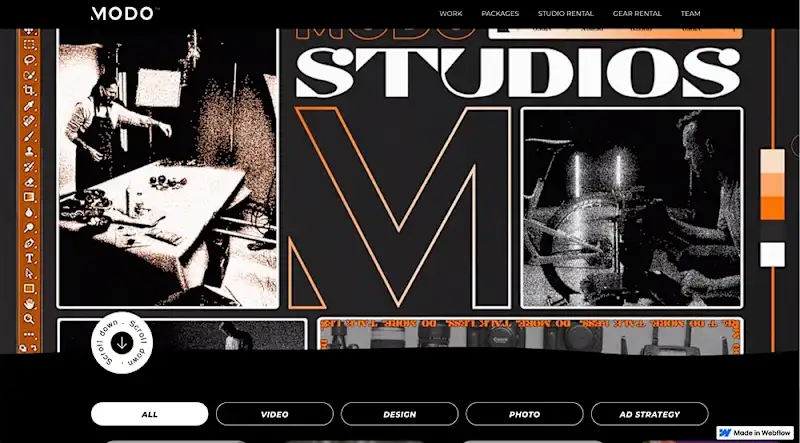Cover image for Figma-to-Webflow Development: MODO Studios