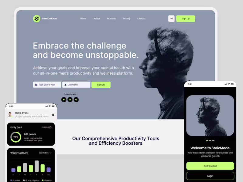 Cover image for Stoicmode Mobile Platform Design