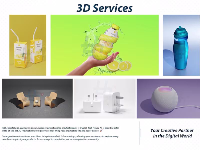 Cover image for 3D Modeling and Animation for Product Visualization