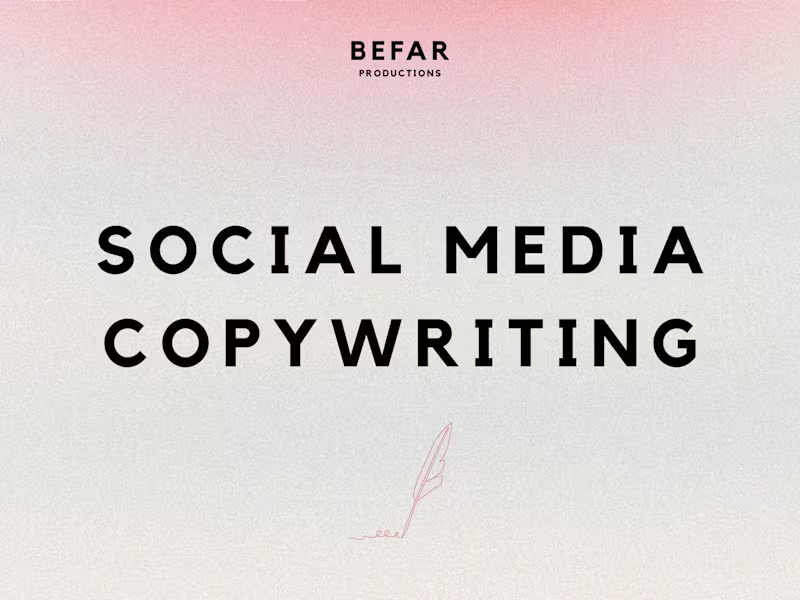 Cover image for Social Media Copywriting