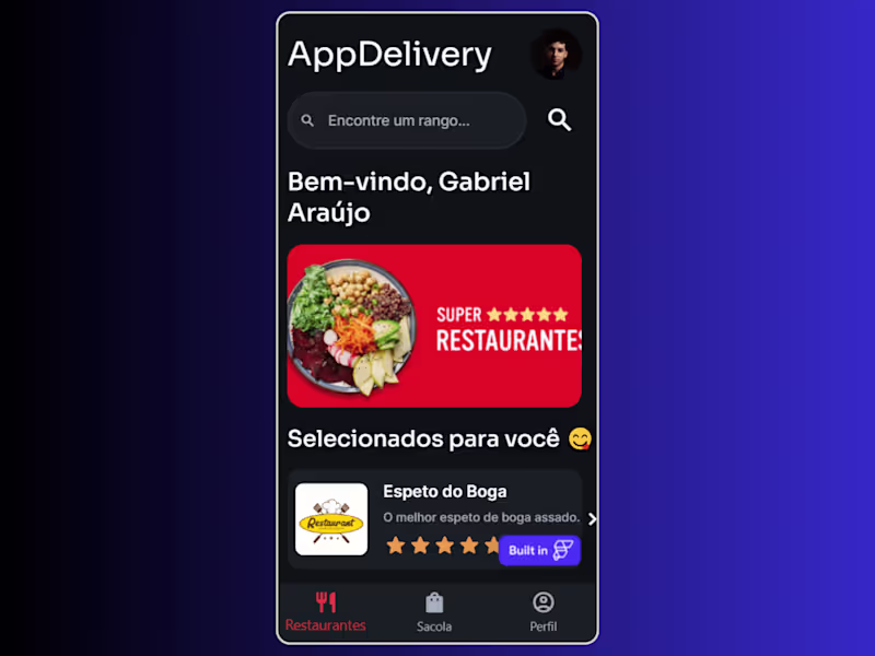 Cover image for Savory App