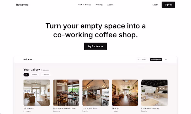 Cover image for Reframed (Claude Code Web App)