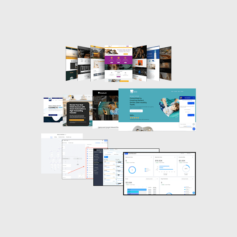 Cover image for GHL: Web & Funnel Building, Automations, CRM, & AI