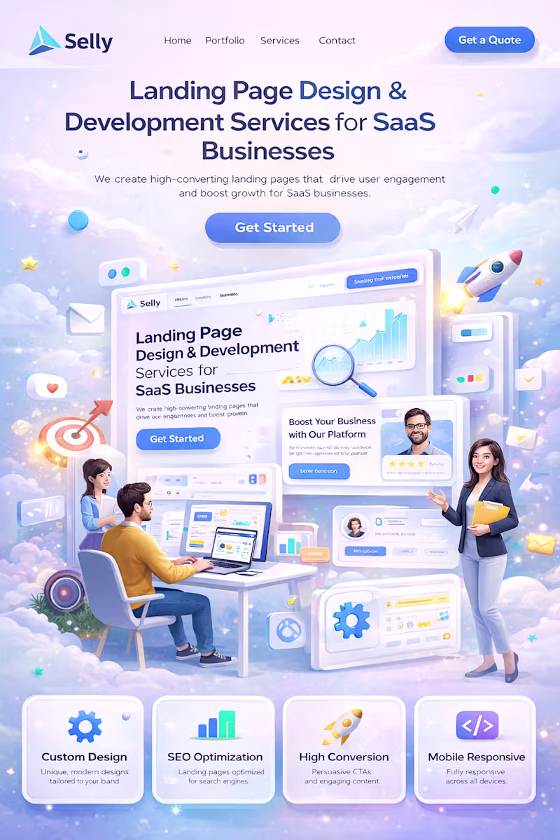 Cover image for Website design and developer. From idea to products.