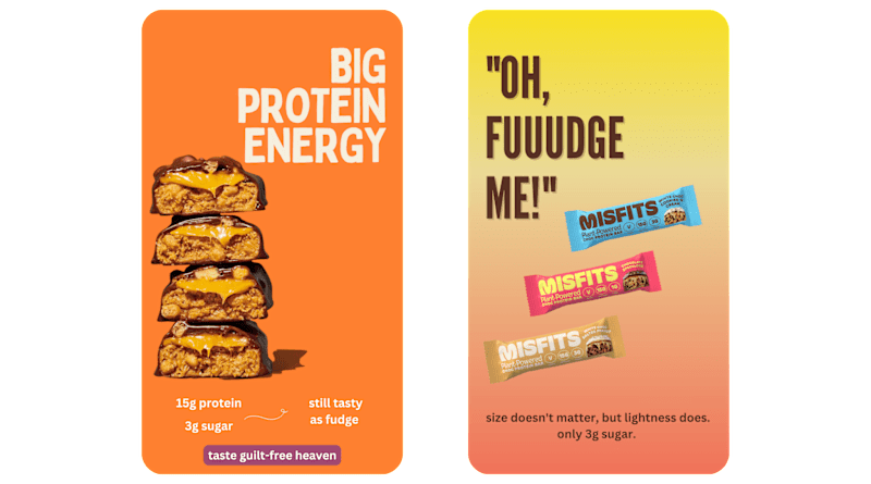 Cover image for 🍫 Social Media Spec Ads | Misfits Health