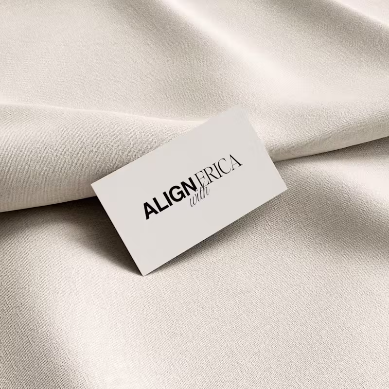 Cover image for Showit Website & Branding For Mentor - Align with Erica