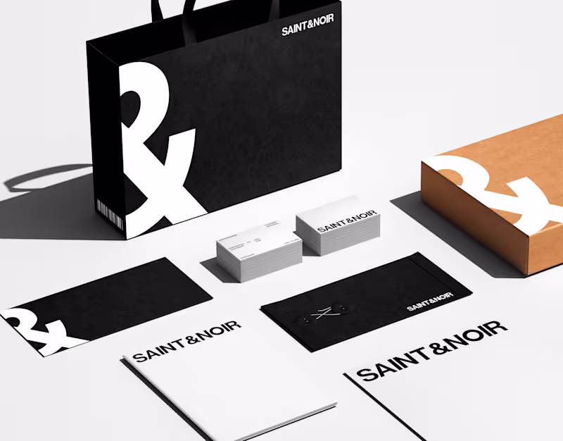 Cover image for SAINT & NOIR