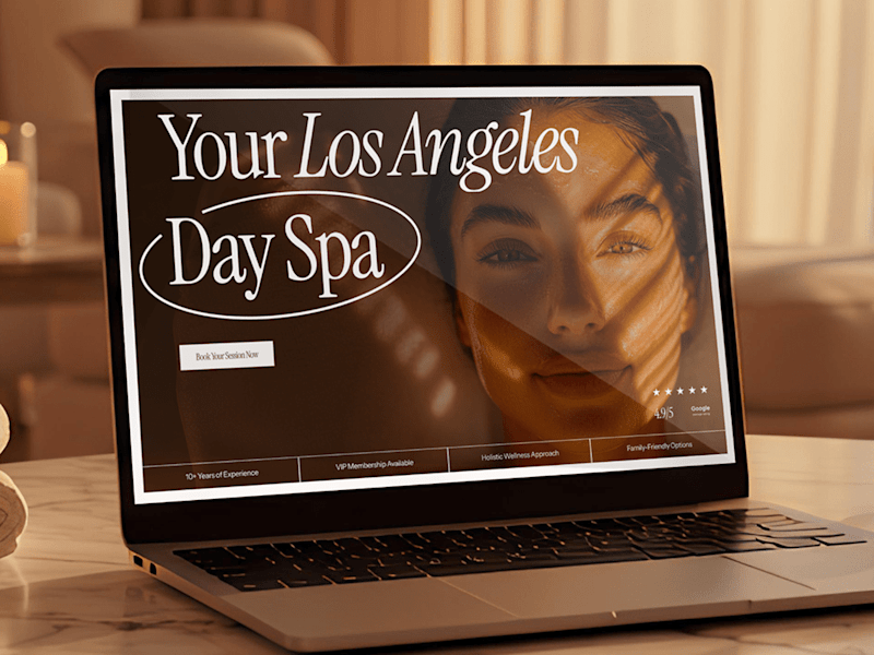 Cover image for A website that feels as good as a spa day