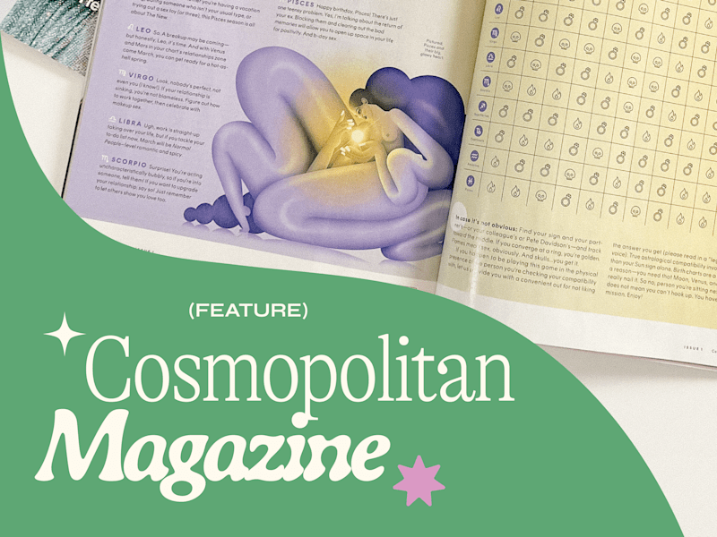 Cover image for Illustration for Cosmopolitan Magazine