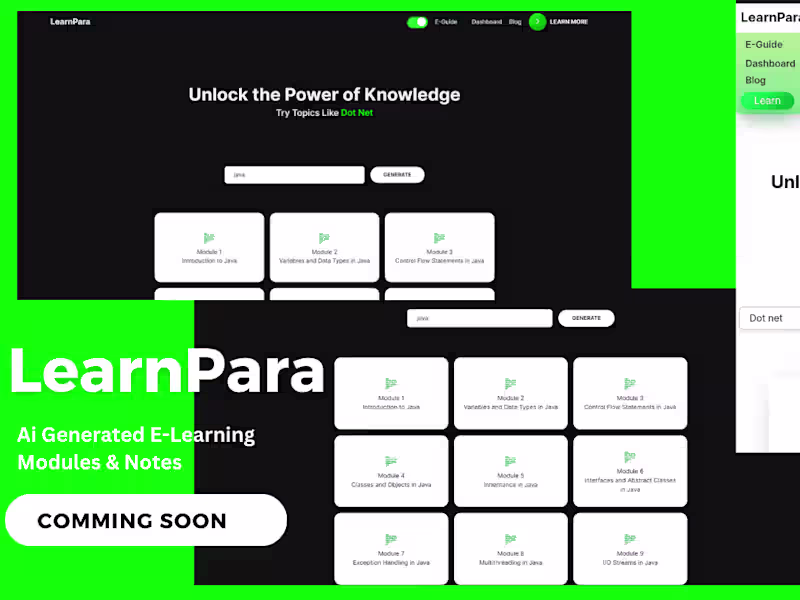 Cover image for LearnPara-AI
