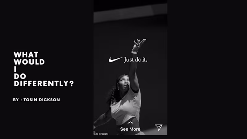 Cover image for Nike reimagined design— Print