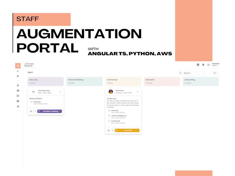 Cover image for Staff Augmentation Portal