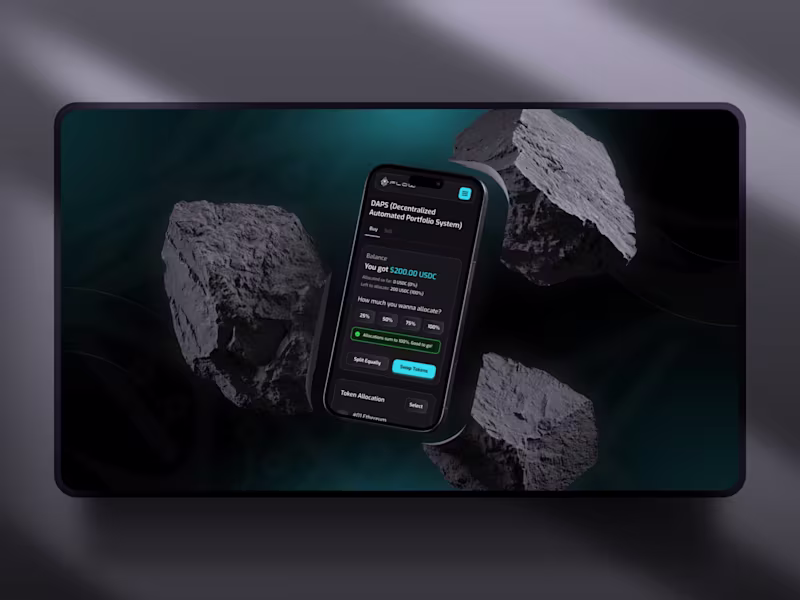 Cover image for Smarter Swaps. Smarter Portfolios. - Web3 App