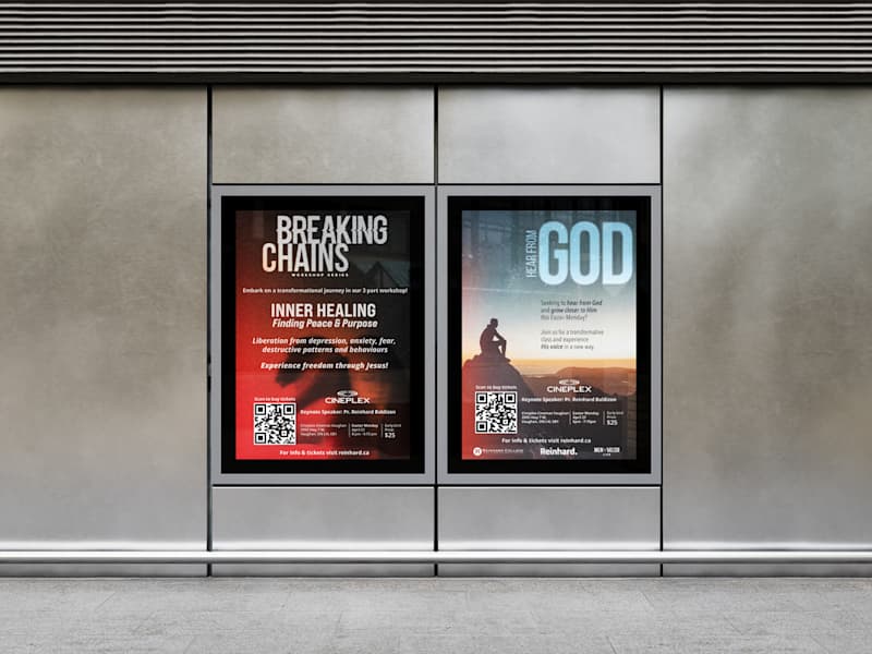 Cover image for Reinhard College Workshop Posters