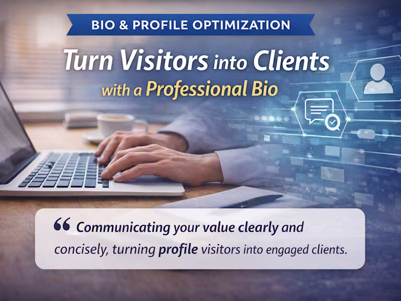 Cover image for One-Line Bio (Under 60 Characters)