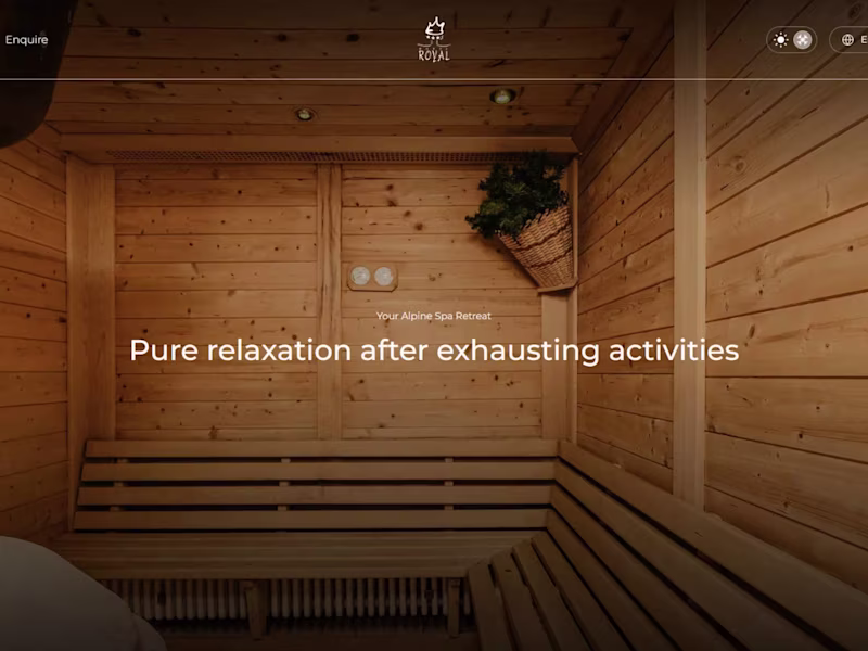 Cover image for Hotel Royal Website Design and Development