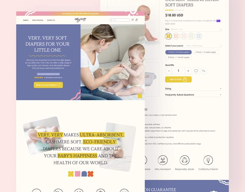 Cover image for VeryVery E-Commerce Website