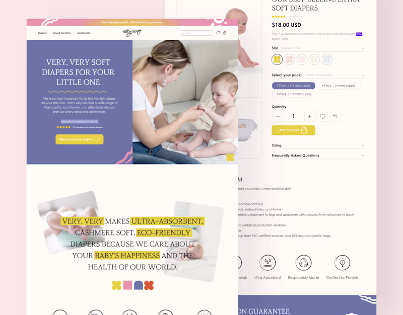 Cover image for VeryVery E-Commerce Website