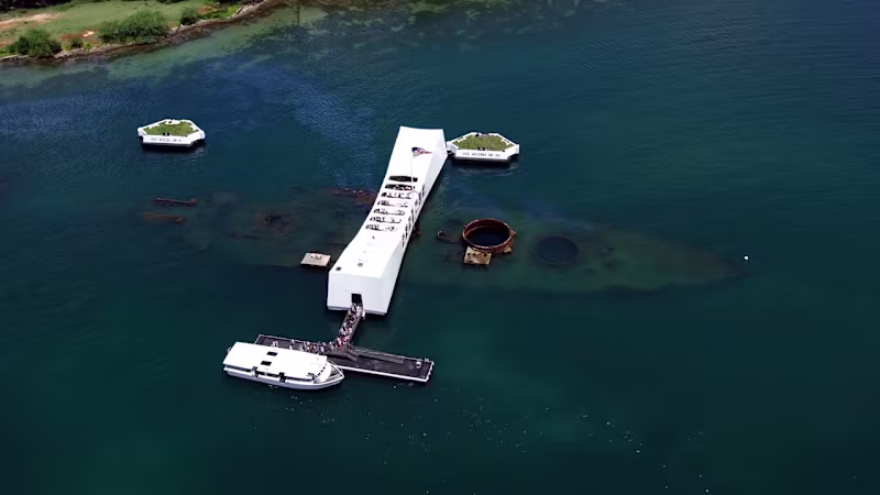 Cover image for USS Arizona (BB-39) 100th/75th Memorial Video (Part 3/3) - YouT…