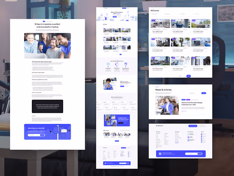 Cover image for Recreation of UI/UX Designs in Figma
