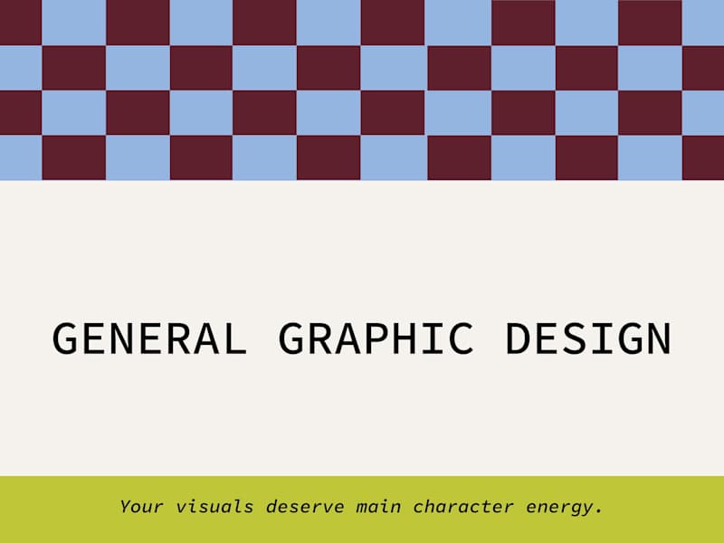 Cover image for General graphic design