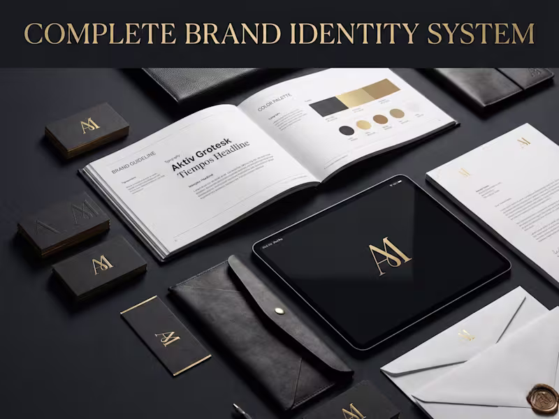 Cover image for Complete Brand Identity System