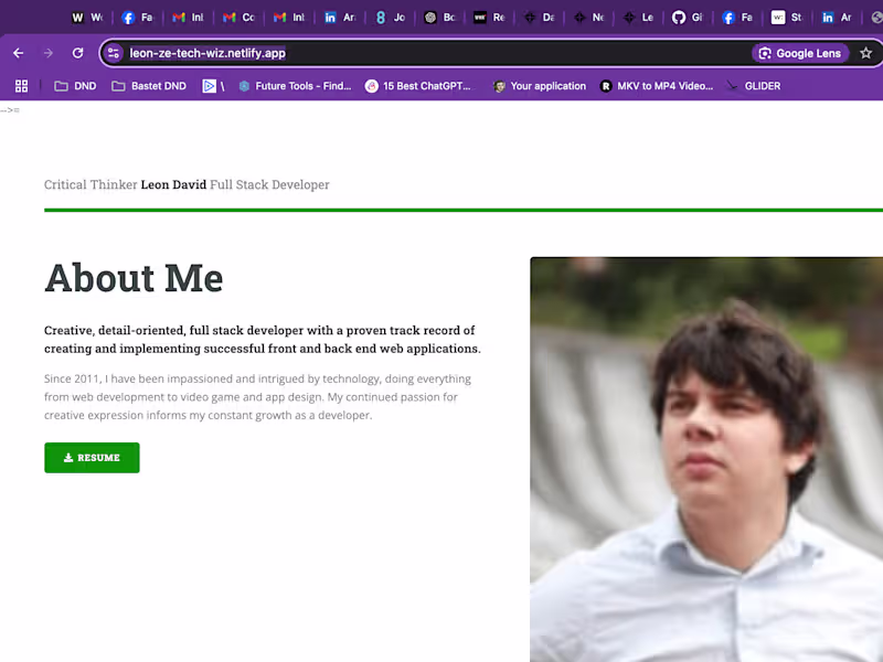 Cover image for Website Creation 